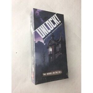 Unlock! Mystery Adventures The House on the Hill Escape Adventure Card Game
